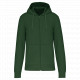 Felpa eco-sostenibile uomo con cappuccio e zip K4030 Kariban