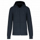 Felpa eco-sostenibile uomo con cappuccio e zip K4030 Kariban