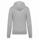 Felpa eco-sostenibile uomo con cappuccio e zip K4030 Kariban