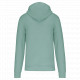 Felpa eco-sostenibile uomo con cappuccio e zip K4030 Kariban