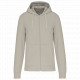 Felpa eco-sostenibile uomo con cappuccio e zip K4030 Kariban