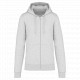 Felpa eco-sostenibile uomo con cappuccio e zip K4030 Kariban