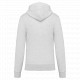 Felpa eco-sostenibile uomo con cappuccio e zip K4030 Kariban