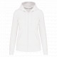 Felpa eco-sostenibile donna con cappuccio e zip K4031 Kariban