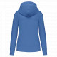 Felpa eco-sostenibile donna con cappuccio e zip K4031 Kariban