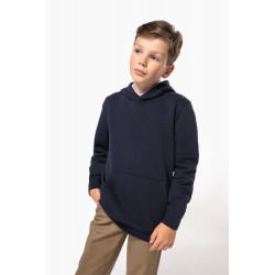 Felpa bambini con cappuccio K4039 Kariban