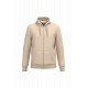 Felpa in tessuto riciclato con zip e cappuccio unisex K4042 Kariban