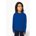 Felpa in materiale riciclato con cappuccio bambino K4044 Kariban