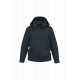 Felpa in materiale riciclato con zip e cappuccio bambino K4045 Kariban