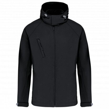 Giacca Softshell con cappuccio staccabile uomo K413 Kariban