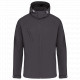 Giacca Softshell con cappuccio staccabile uomo K413 Kariban