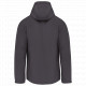 Giacca Softshell con cappuccio staccabile uomo K413 Kariban