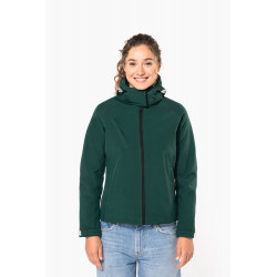 Giacca Softshell con cappuccio staccabile donna K414 Kariban