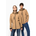 Giacca unisex Softshell a 3 strati con cappuccio e maniche staccabili K422 Kariban