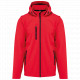 Giacca unisex Softshell a 3 strati con cappuccio e maniche staccabili K422 Kariban
