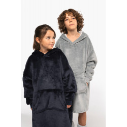 Plaid poncho bambino K430 Kariban