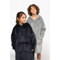 Plaid poncho bambino K430 Kariban