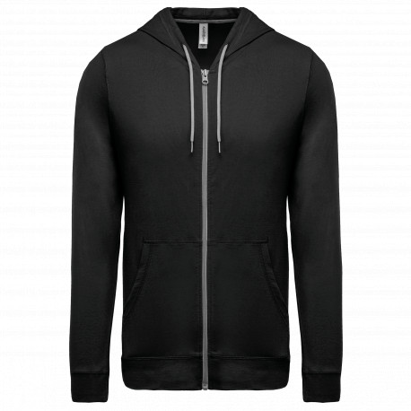 Felpa leggera in cotone con cappuccio K438 Kariban