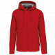 Felpa con cappuccio full zip K444 Kariban