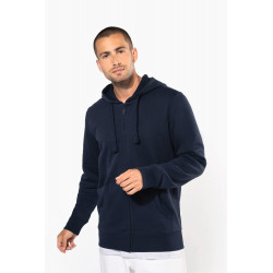 Felpa uomo con cappuccio full zip K454 Kariban