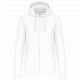 Felpa uomo con cappuccio full zip K454 Kariban