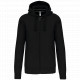 Felpa uomo con cappuccio full zip K454 Kariban