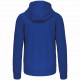 Felpa uomo con cappuccio full zip K454 Kariban