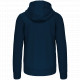 Felpa uomo con cappuccio full zip K454 Kariban