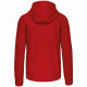 Felpa uomo con cappuccio full zip K454 Kariban