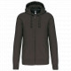 Felpa uomo con cappuccio full zip K454 Kariban