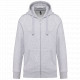 Felpa uomo con cappuccio full zip K454 Kariban
