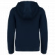 Felpa bambino full zip con cappuccio K455 Kariban