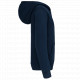 Felpa bambino full zip con cappuccio K455 Kariban