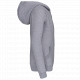 Felpa bambino full zip con cappuccio K455 Kariban