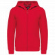 Felpa bambino full zip con cappuccio K455 Kariban