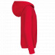 Felpa bambino full zip con cappuccio K455 Kariban