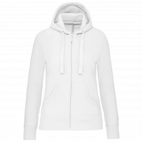 Felpa donna con cappuccio full zip K464 Kariban