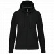 Felpa donna con cappuccio full zip K464 Kariban