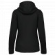 Felpa donna con cappuccio full zip K464 Kariban