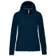 Felpa donna con cappuccio full zip K464 Kariban