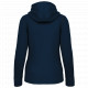 Felpa donna con cappuccio full zip K464 Kariban