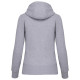 Felpa donna con cappuccio full zip K464 Kariban