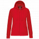 Felpa donna con cappuccio full zip K464 Kariban