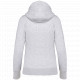 Felpa donna con cappuccio full zip K464 Kariban