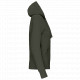 Felpa donna con cappuccio full zip K464 Kariban