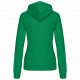 Felpa donna con cappuccio a contrasto K465 Kariban