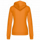 Felpa donna con cappuccio a contrasto K465 Kariban