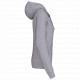 Felpa donna con cappuccio a contrasto K465 Kariban
