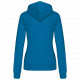Felpa donna con cappuccio a contrasto K465 Kariban