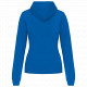 Felpa donna con cappuccio a contrasto K465 Kariban